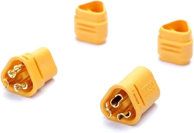 MT30 Connector 2mm 3-Pin Male and Female Motor Connector Plug Set for ...